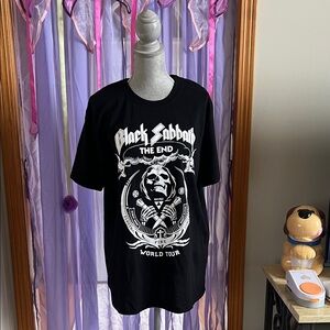 Black Sabbath Men's Black Graphic T-Shirt